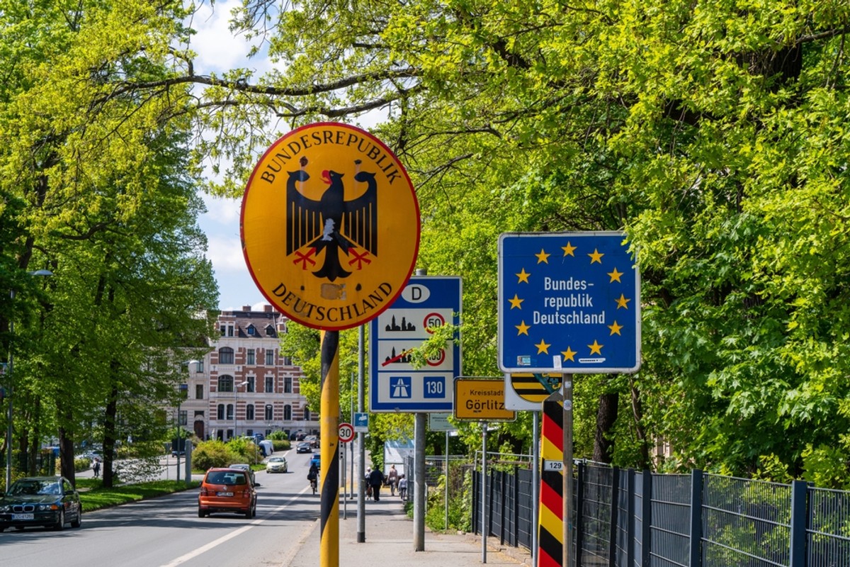 Görlitz, miasto przy granicy z Polską