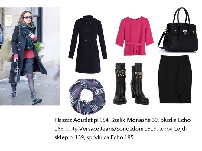 STYLIZACJE inspirowane zestawami Dakoty Johnson