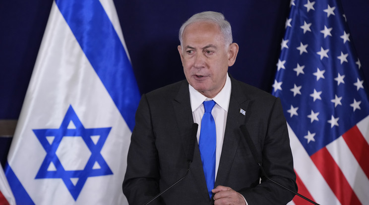Benjámin Netanjahu komoly kijelentést tett/Fotó: MTI/AP pool/Jacquelyn Martin