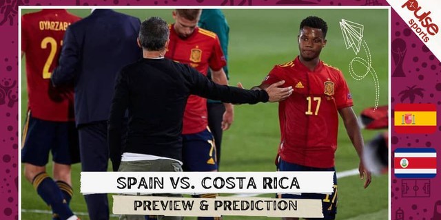 Spain vs Costa Rica