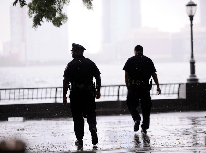 Policjanci w Nowym Jorku