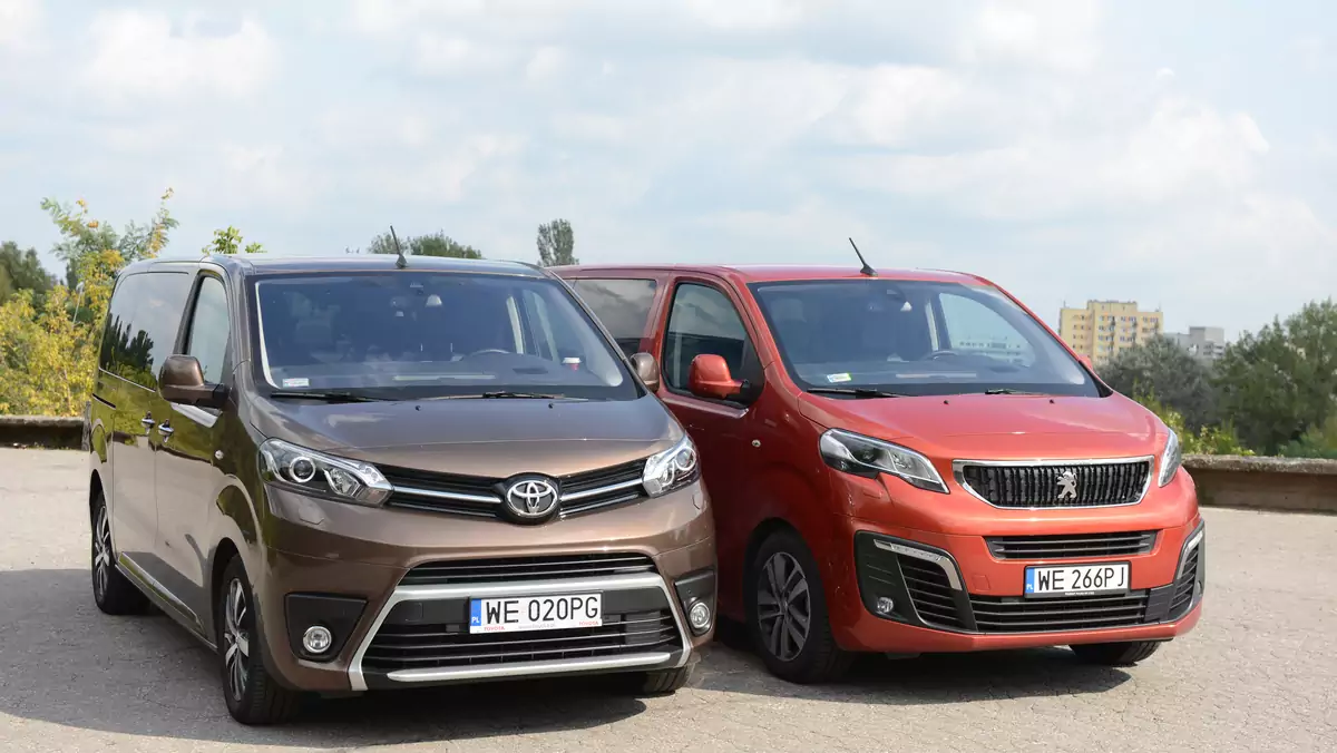 Peugeot Traveller i Toyota Proace