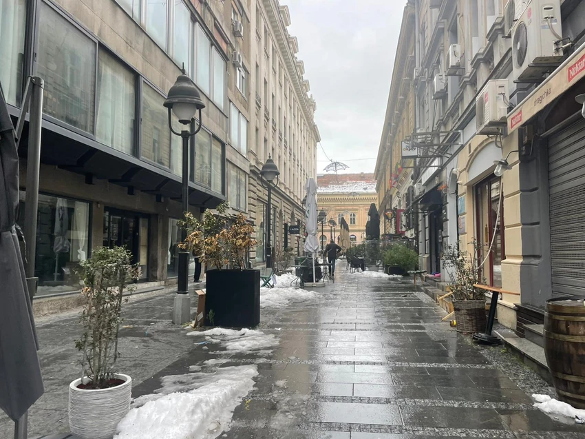 Mesto gde je pronađeno telo muškarca na Starom gradu