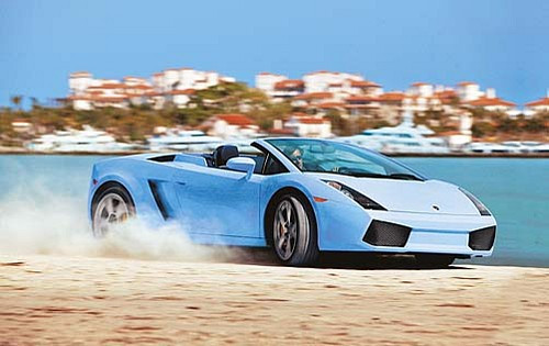 Lamborghini Gallardo Spyder - Leżak... na kołach