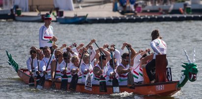 Smocze łodzie znów na poznańskiej Malcie