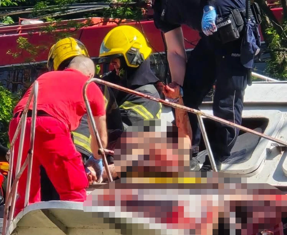 Muškarac pao kroz prozor na Paunovom Bregu