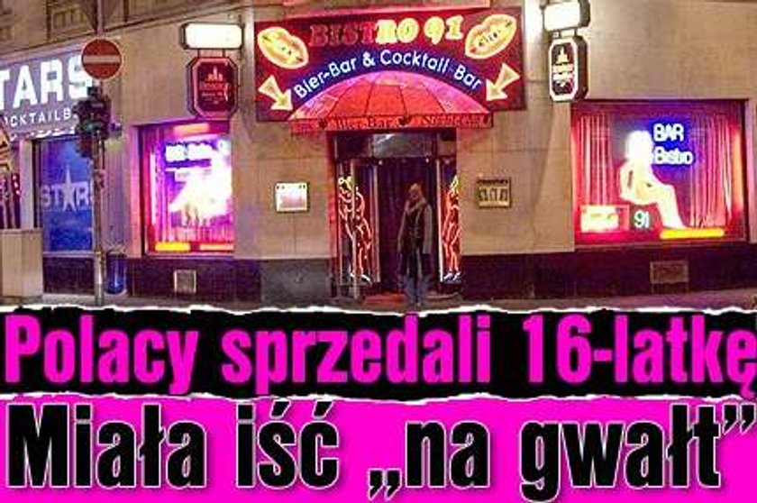 Polacy sprzedali 16-latkę. Miała iść "na gwałt"