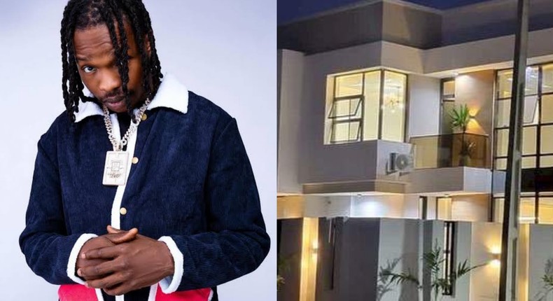 Naira Marley and his new mansion 