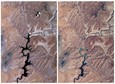 Oto porównanie fotografii wykonanych w 1991 i 2015 roku przez NASA