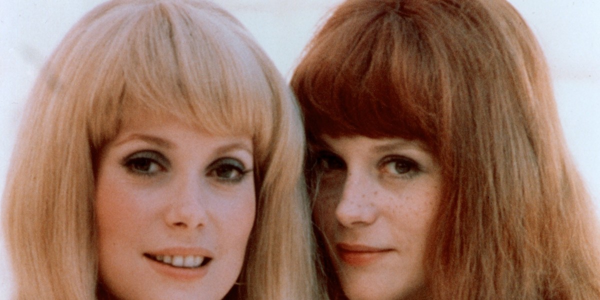 Catherine Deneuve i Francoise Dorleac