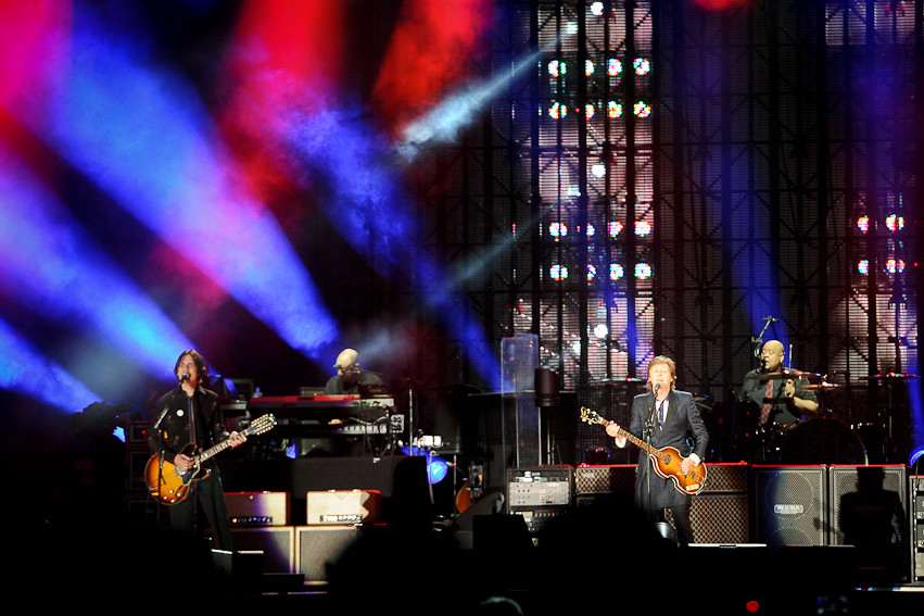 Paul McCartney na Stadionie Narodowym w Warszawie (fot. Artur Rawicz/Onet)