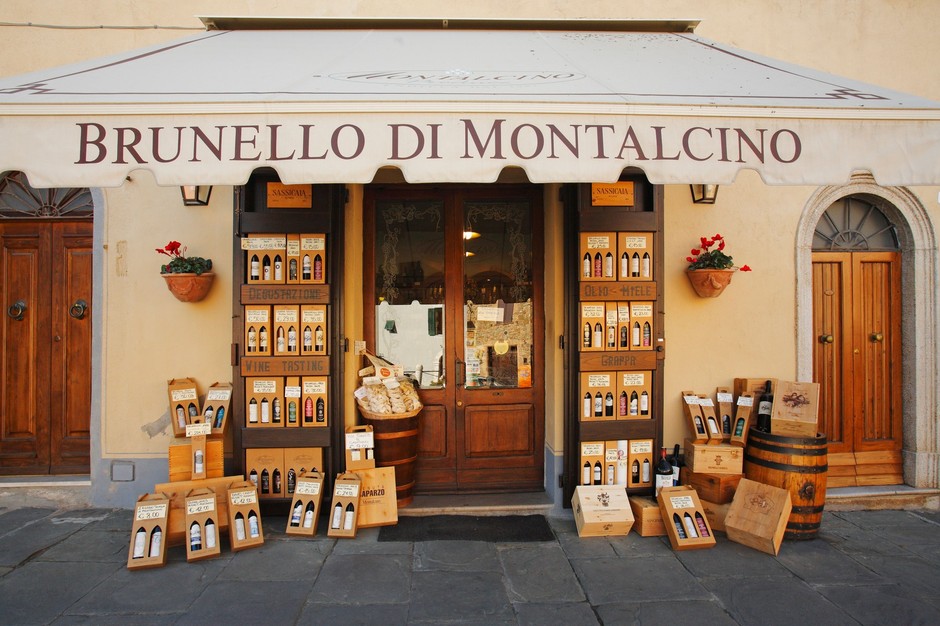 Brunello di Montalcino vino na prodaju u Toskani