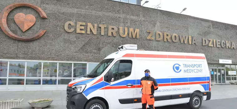 Renault Master Izoterma wypożyczone do Centrum Zdrowia Dziecka