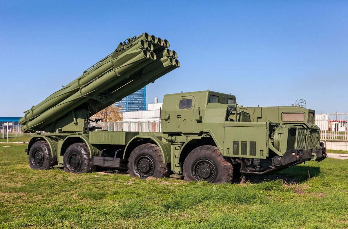 Rosyjska wyrzutnia rakiet
