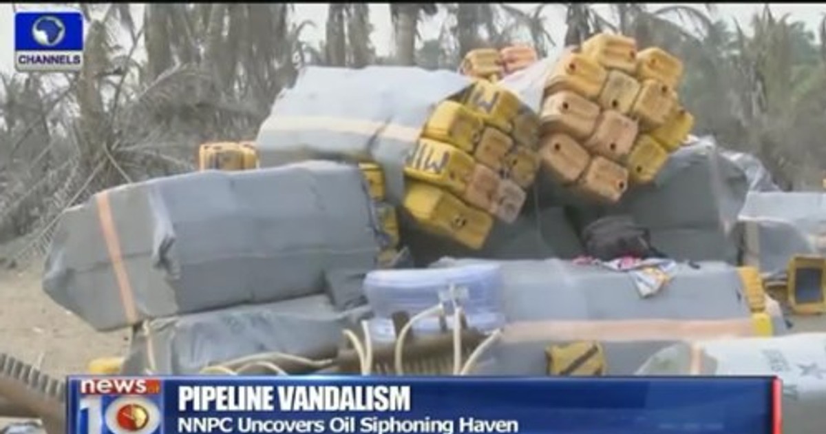 Petroleum minister uncovers massive oil bunkering depot in Lagos