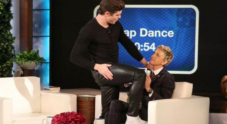 Zac Efron, Ellen DeGeneres