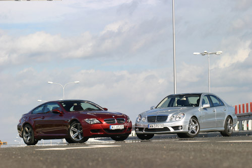 BMW M6, Mercedes E 63 AMG - Tysiąc koni za milion zł
