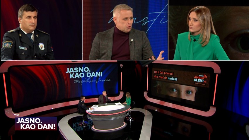 Igor Jurić i Milan Andrić u emisiji "Jasno. Kao dan!"