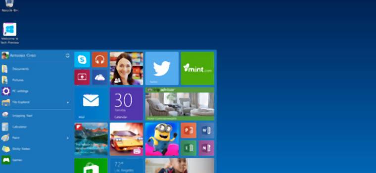 Windows 10 – najważniejsze gesty na ekranie dotykowym lub touchpadzie