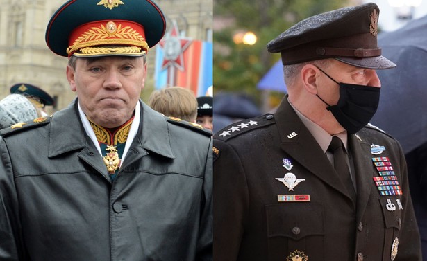 Gen. Walerij Gierasimow i gen. Mark Milley