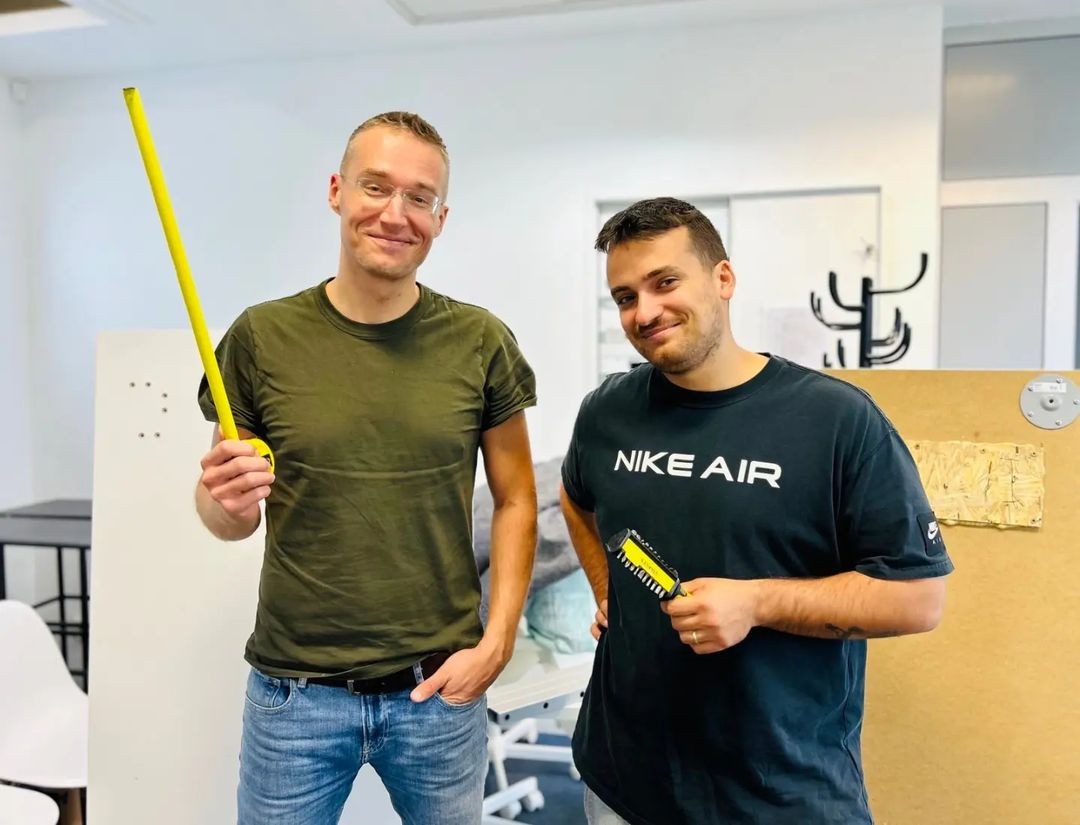 Michal Kovačič a Adel Ghannam.