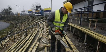 Rozbierają stadion Arki Gdynia