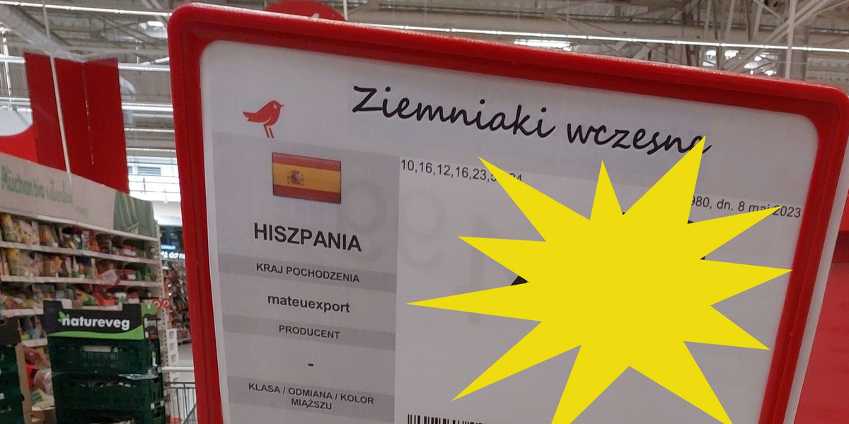 Młode ziemniaki są koszmarnie drogie.