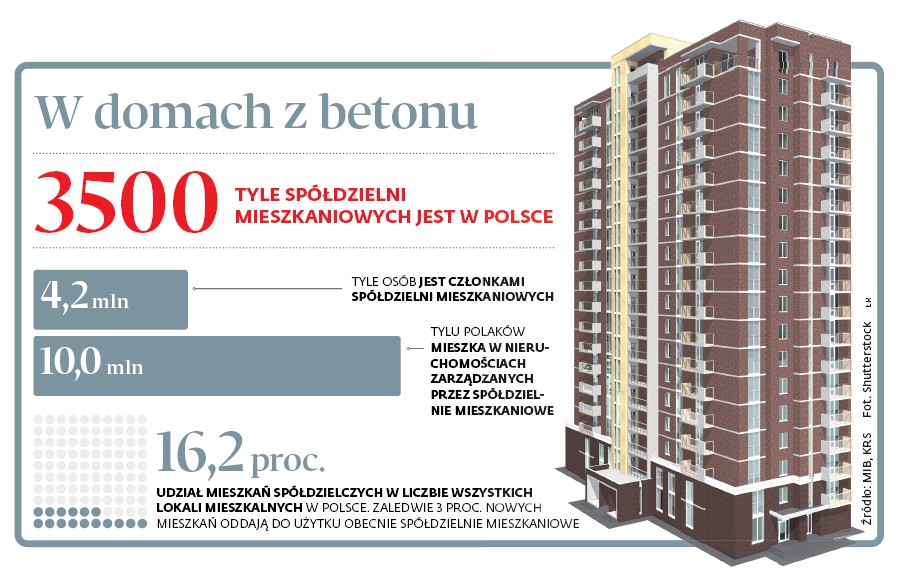 W domach z betonu