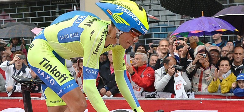 Giro d'Italia: Contador wrócił na pozycję lidera. Kiryjenka najlepszy w czasówce