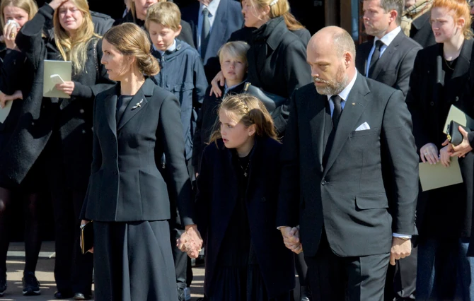 Anders Holh Povlsen sa suprugom i ćerkom