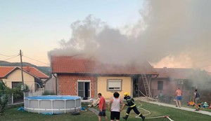 Kuća vatrogasca iz Kraljeva u kojoj je izbio požar