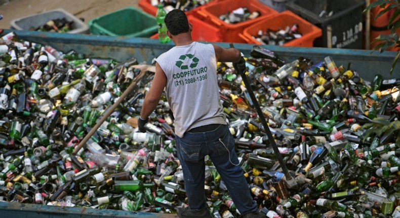 Brazil is the world's fourth biggest producer of plastic rubbish, but recycling efforts have lagged