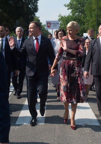 Agata Kornhauser-Duda i Andrzej Duda