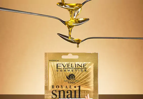 Dwuetapowy zabieg regenerujący do rąk SOS Royal Snail Eveline Cosmetics