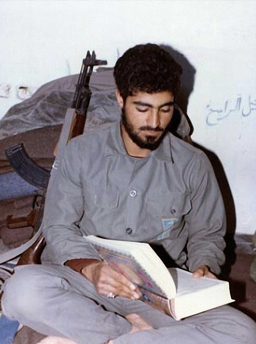 Kasem Sulejmani kad je bio mlad