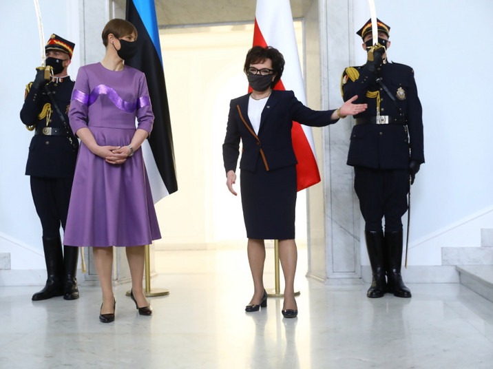 Kersti Kaljulaid Elżbieta Witek
