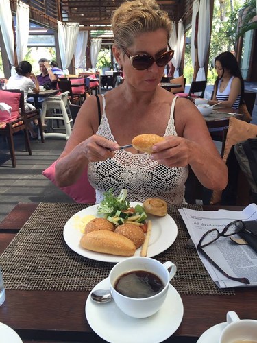 Ewa Kasprzyk na Bali