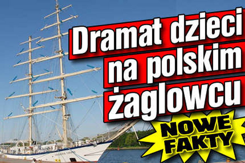 Dramat dzieci na polskim żaglowcu.  Nowe fakty