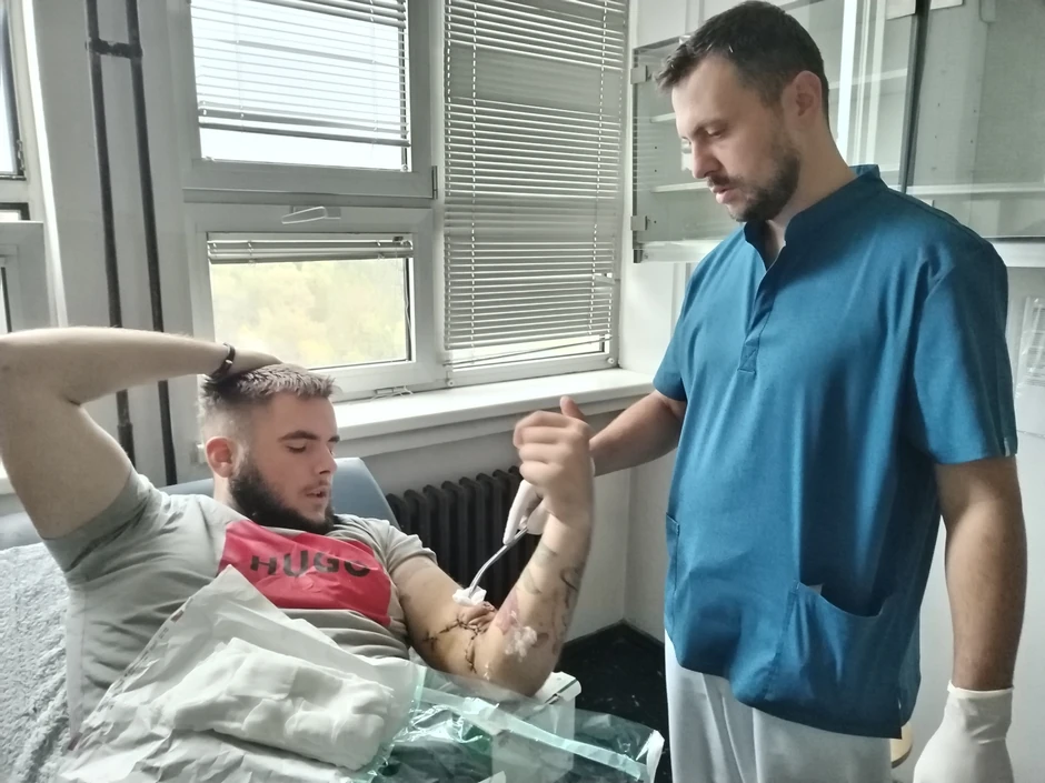 Podvig valjevskih lekara: Luka Đuranović i dr Nenad Savić