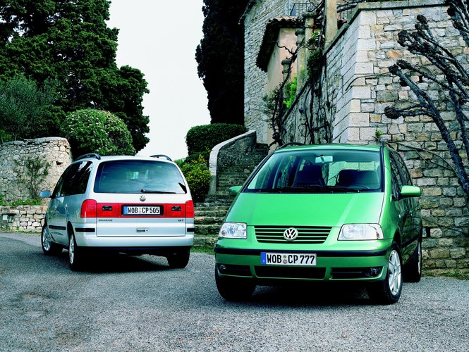 Volkswagen sharan - 76. miejsce w kategorii aut 10-11-letnich wg TUV