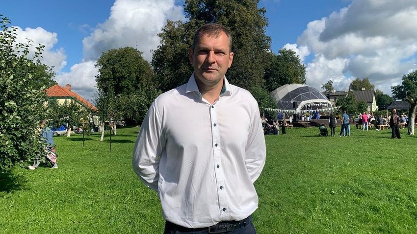 Agris Pulkstens, osnivač fonda za očuvanje nasleđa prvog gradonačelnika Durbea | Foto: BBC/Dejana Vukadinović