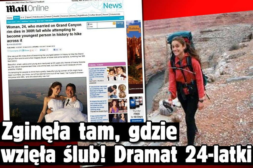 Zginęła tam, gdzie wzięła ślub! Dramat 24-latki