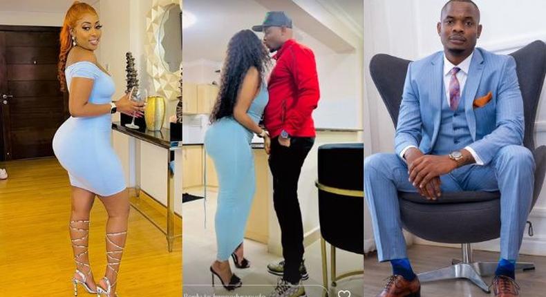 Socialite Amber Ray introduces her new boyfriend Kennedy Rapudo