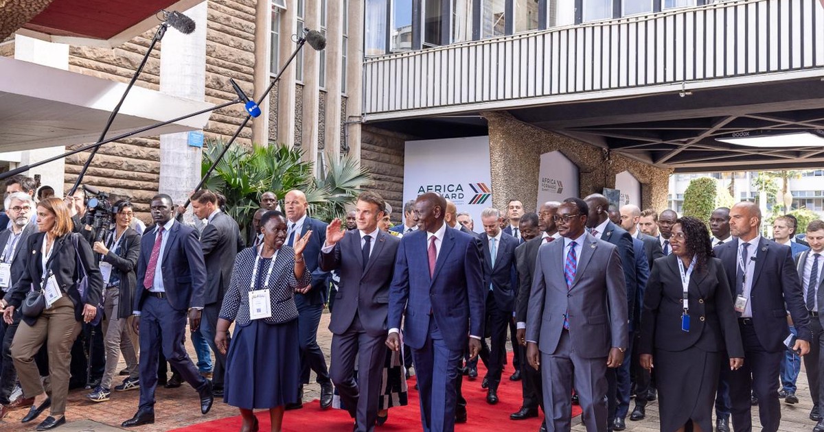With Macron present in Nairobi, Kenya’s president lays out what he wants from France