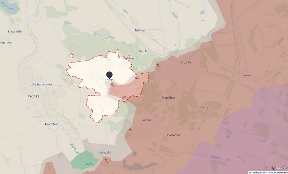 Toreck na mapi DipStejta od 13. oktobra