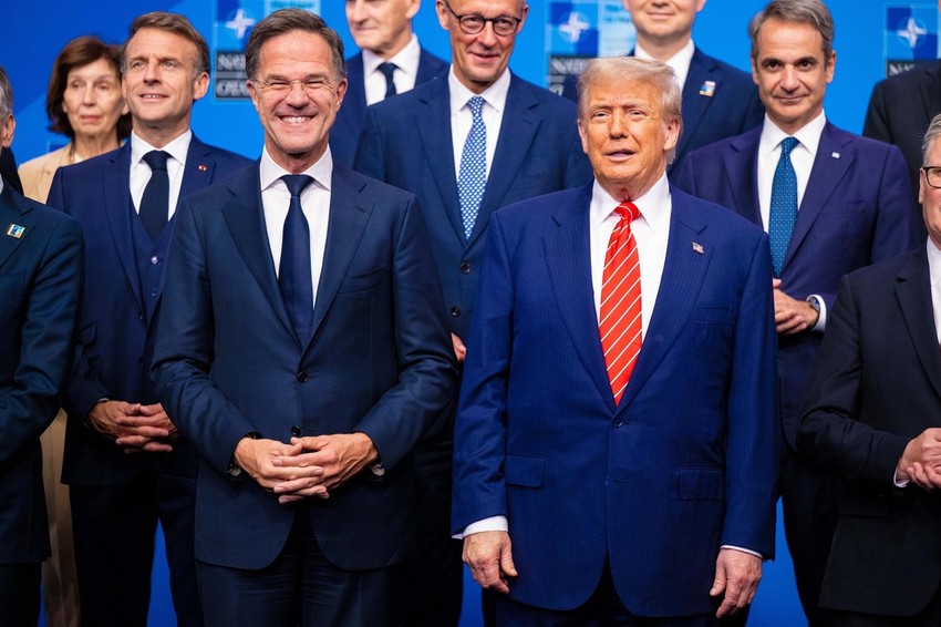 Mark Rute, Donald Tramp i drugi lideri NATO na samitu u Hagu 26. juna