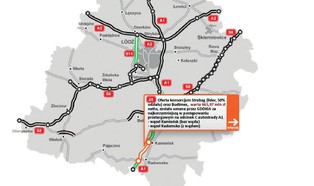 Znamy już wszystkich wykonawców łódzkiego odcinka autostrady A1 [MAPA]