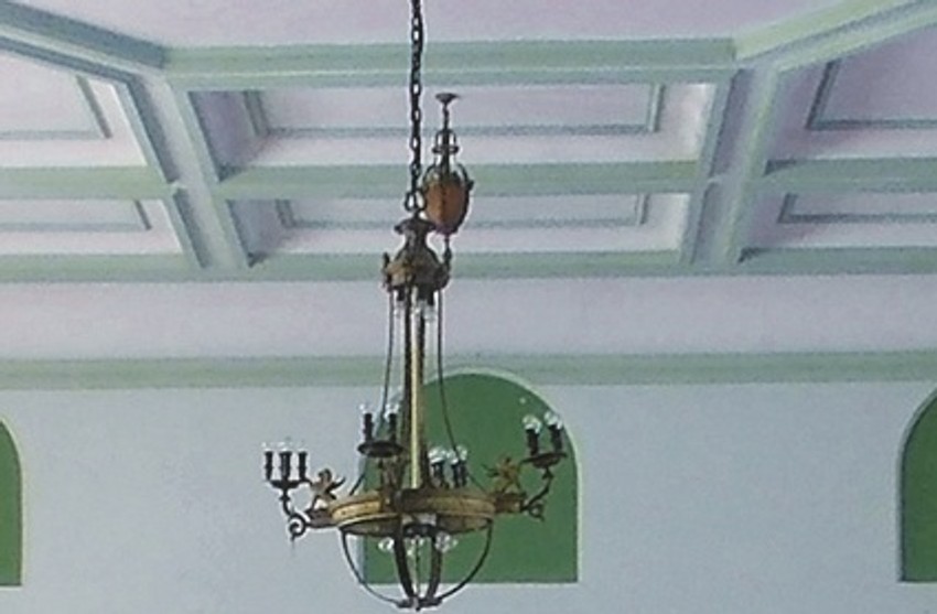 Luster u Kur salonu Banje Koviljače