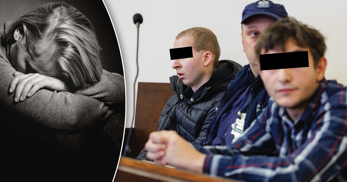 Zgwałcono 13-latkę i jej starszą o rok koleżankę z Częstochowy. Konfrontacja w sądzie. Konrad i Adrian byli pewni siebie