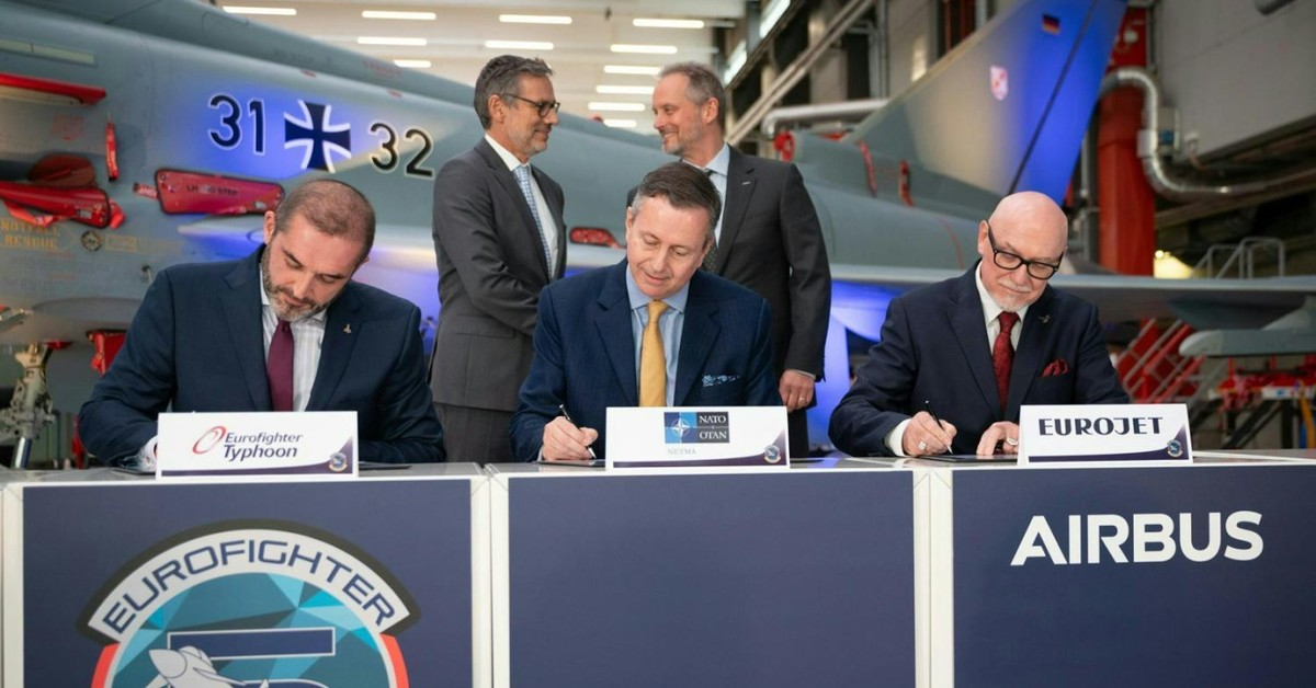 Sąsiad Polski rozbudowuje siły powietrzne! Eurofightery trafią także nad polskie niebo?